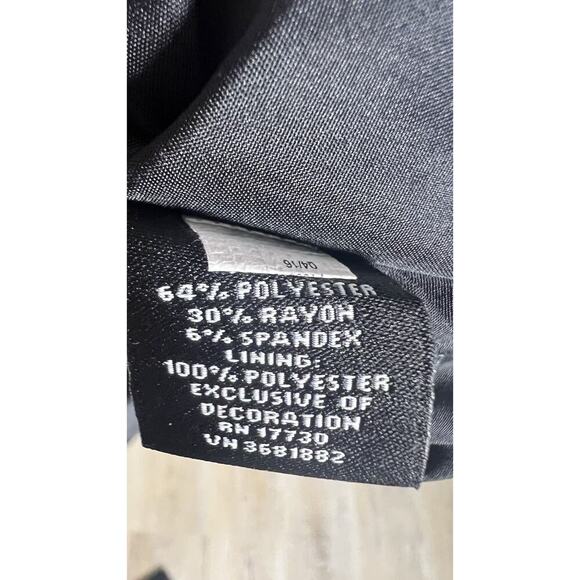 Victoria Beckham Target Embellished Bug Halter Dress Plus 3X Black Bugs Bees - Picture 9 of 10